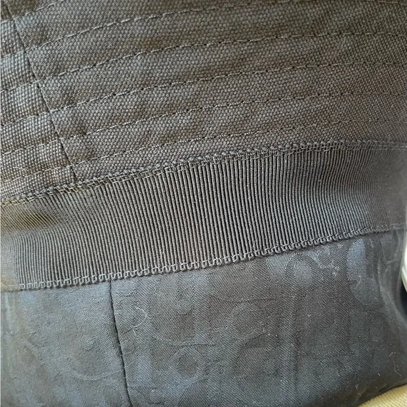 NEVER WORN DIOR x KENNY SCHARF MENS CD LOGO EMBROIDERED BUCKET HAT COTTON LG - Picture 9 of 14